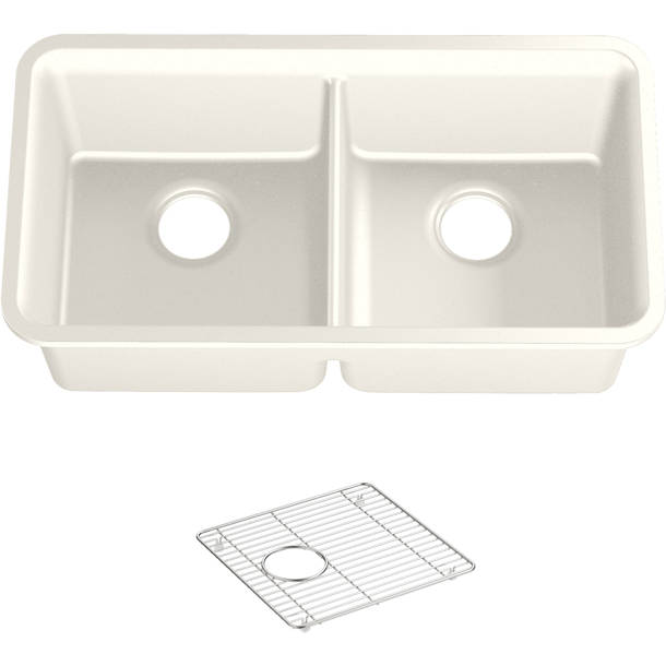 Kohler Cairn® 15 L x 15 W Neoroc® Undermount Bar Sink & Reviews Wayfair